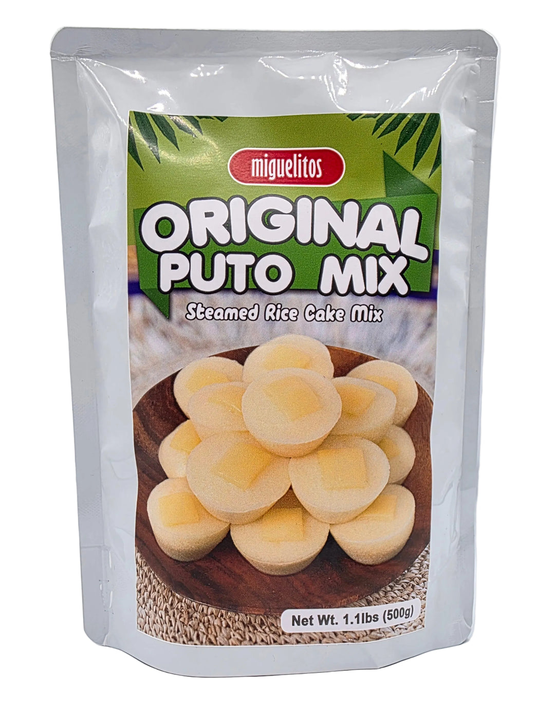 Package of Miguelitos Original Puto Mix on a white background