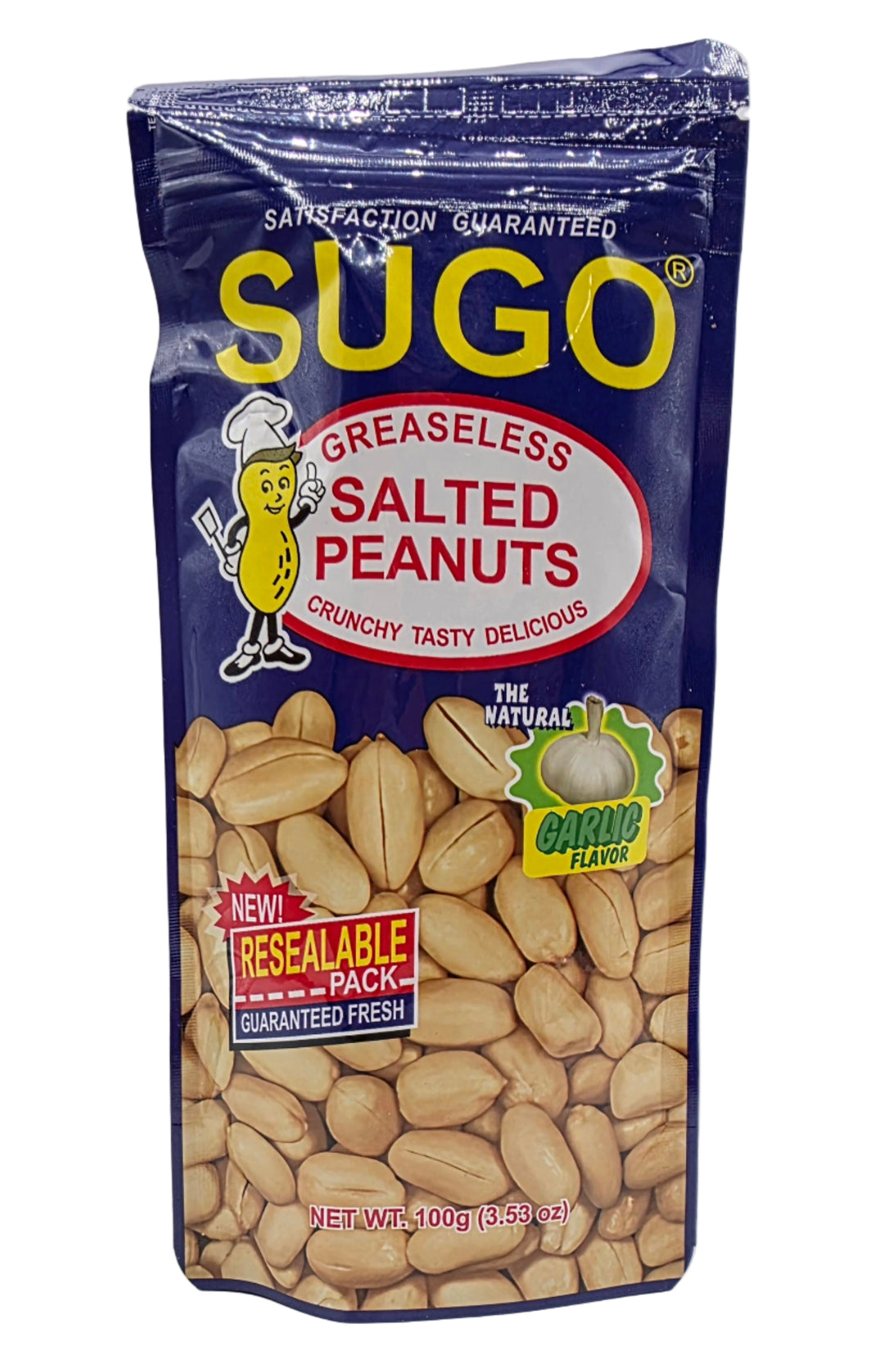 Sugo Greaseless Salted Peanuts -  100g