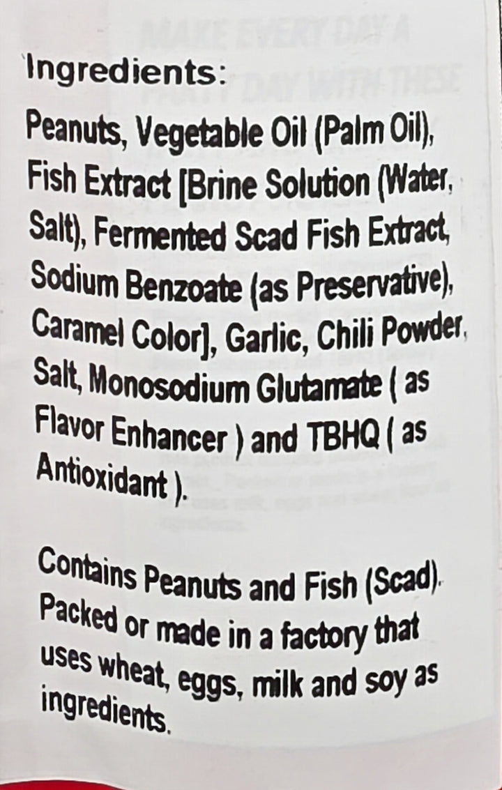 Sugo Hot & Spicy Peanuts -  100g