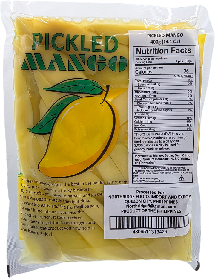 Binondo's Favorite Cebu Pickled Mango - 400g
