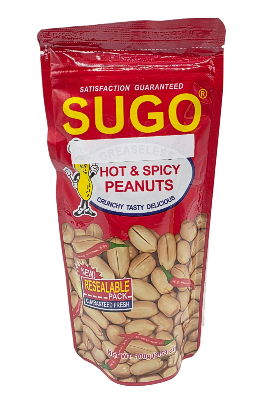Sugo Hot & Spicy Peanuts -  100g