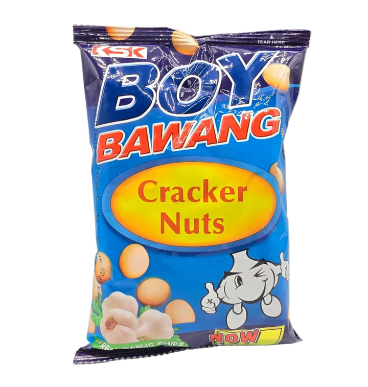 Boy Bawang Cracker Nuts w/ Real Garlic Chips - 100g