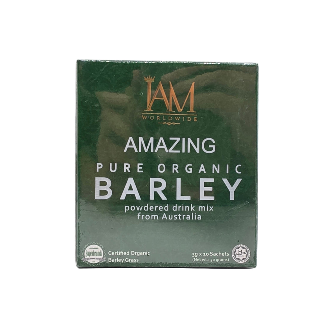IAM Amazing - Pure Organic Barley Powdered Drink Mix - 3g x 10 sachet