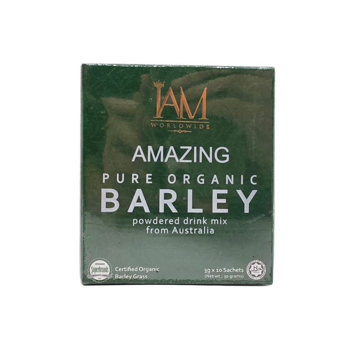 IAM Amazing - Pure Organic Barley Powdered Drink Mix - 3g x 10 sachet
