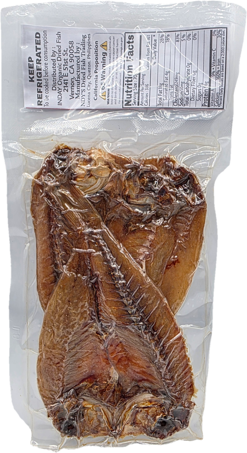 NDY's Best Dried Fish BISUGO Threadfin Fish Semi Salted Fully Eviscerated - 150g