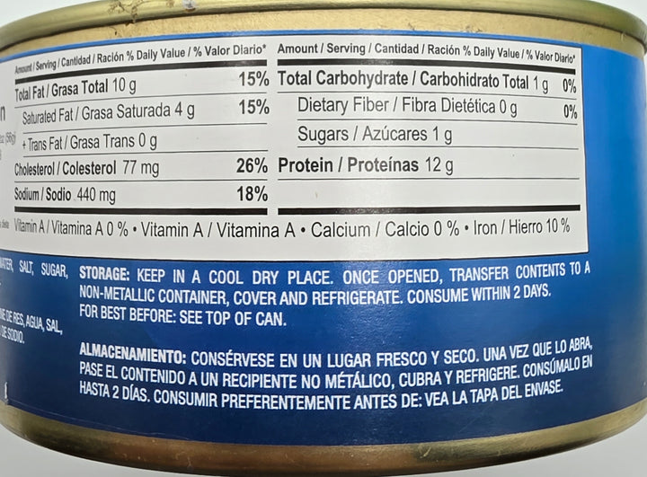 Argentina Brand Chunky Corned Beef (BLUE) - 12oz