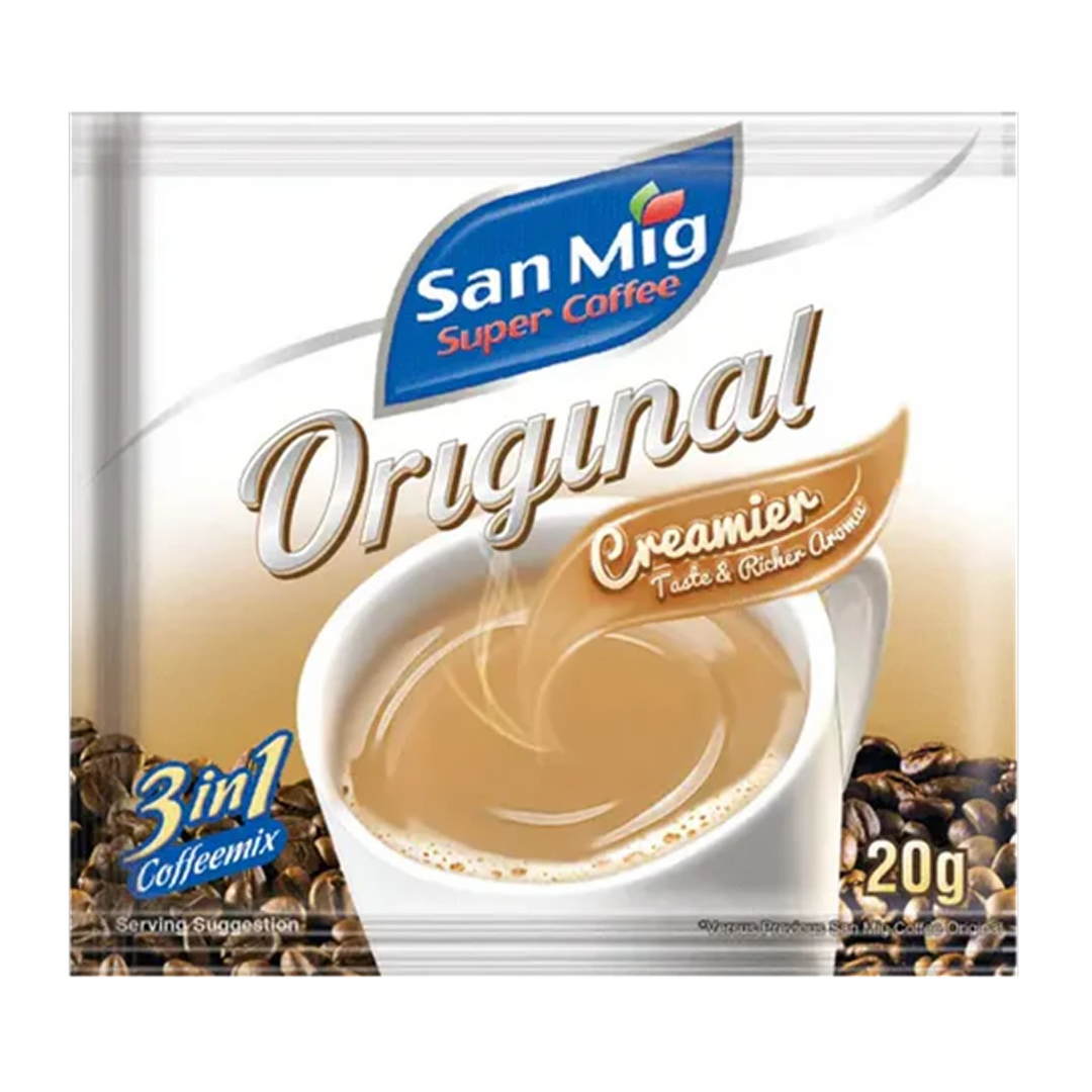 San Mig Super Coffee Original 3-in-1 Coffee mix 20gx30 - 600g