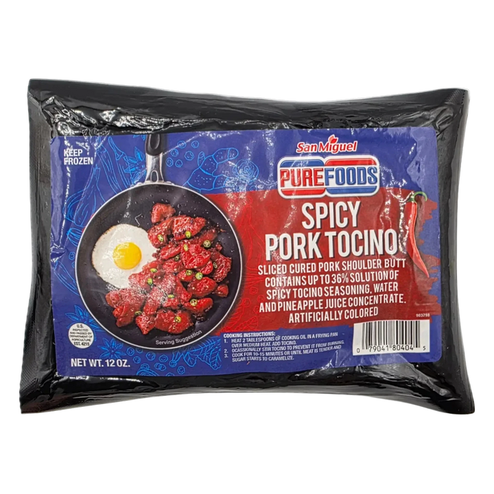 San Miguel Purefoods SPICY Pork Tocino - 12oz