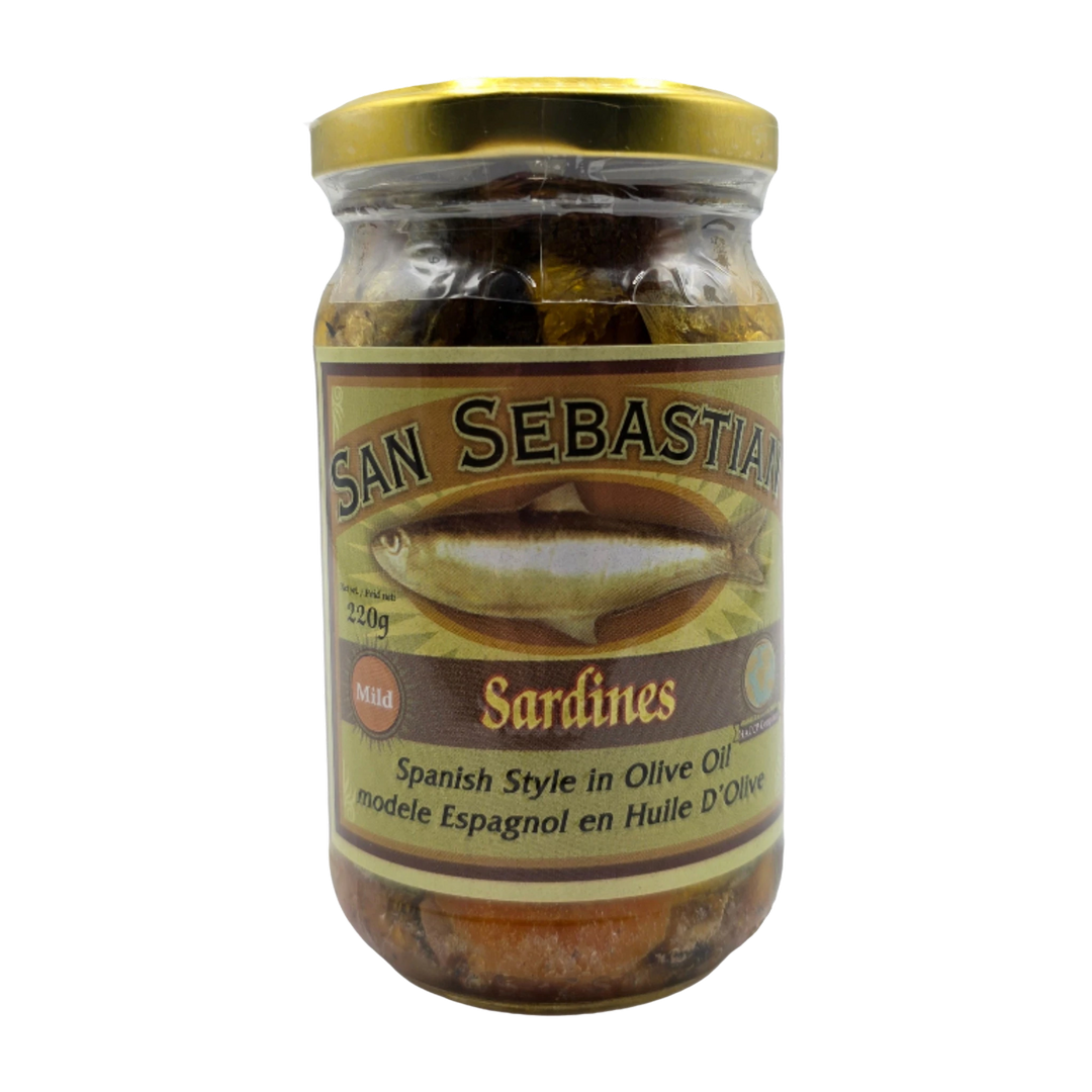 San Sebastian Sardines Spanish Style in Olive Oil (MILD) - 220g