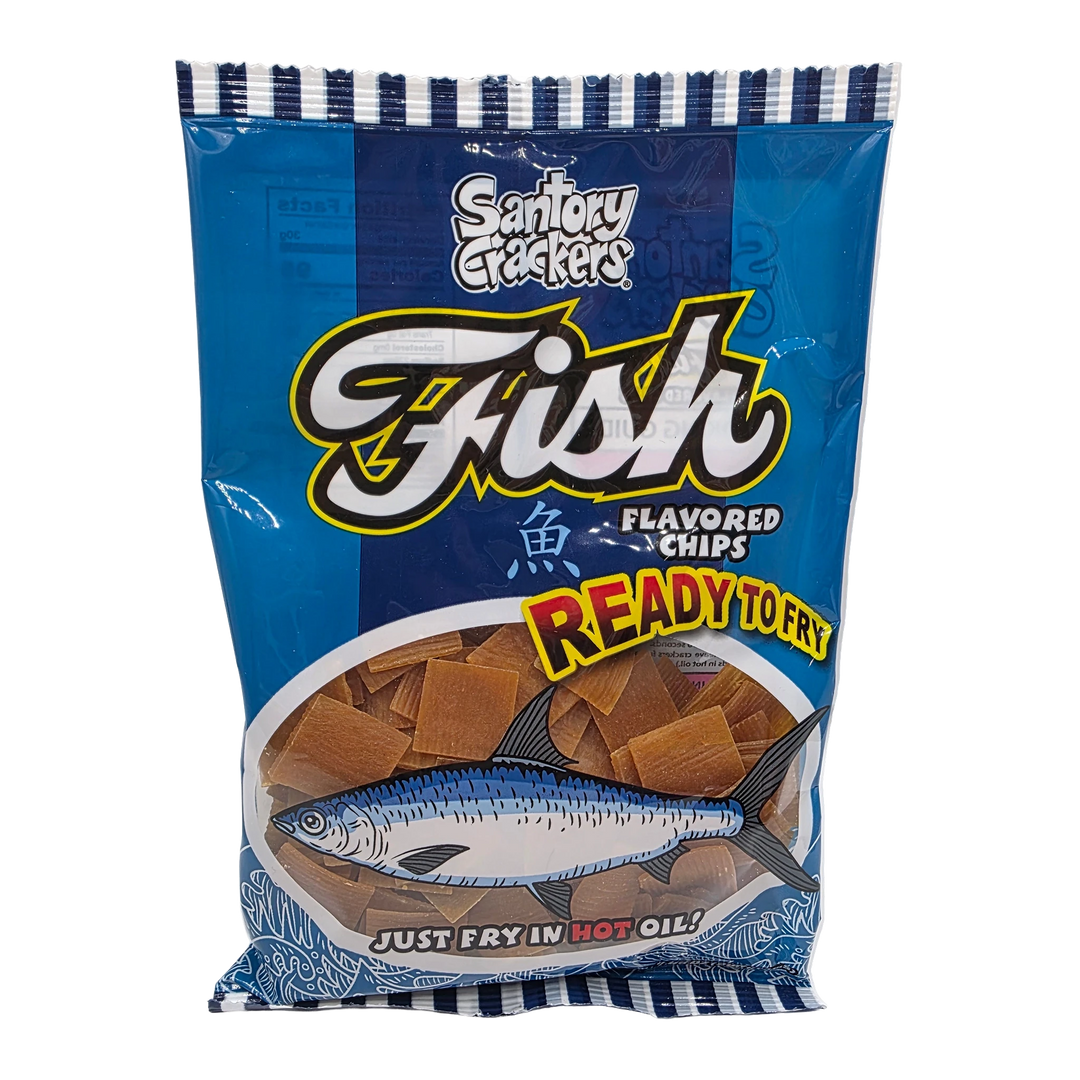 Santory Crackers Fish Flavored Chip (Ready to Fry) - 200g