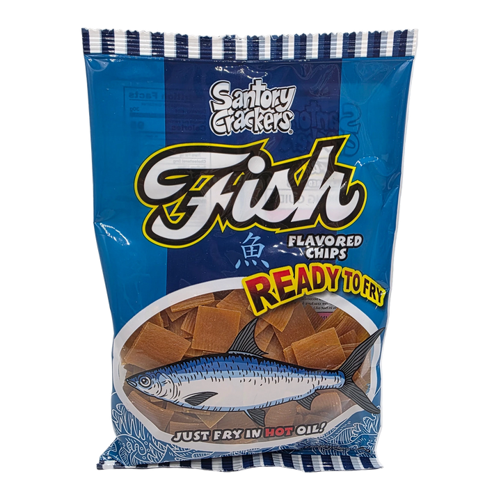 Santory Crackers Fish Flavored Chip (Ready to Fry) - 200g