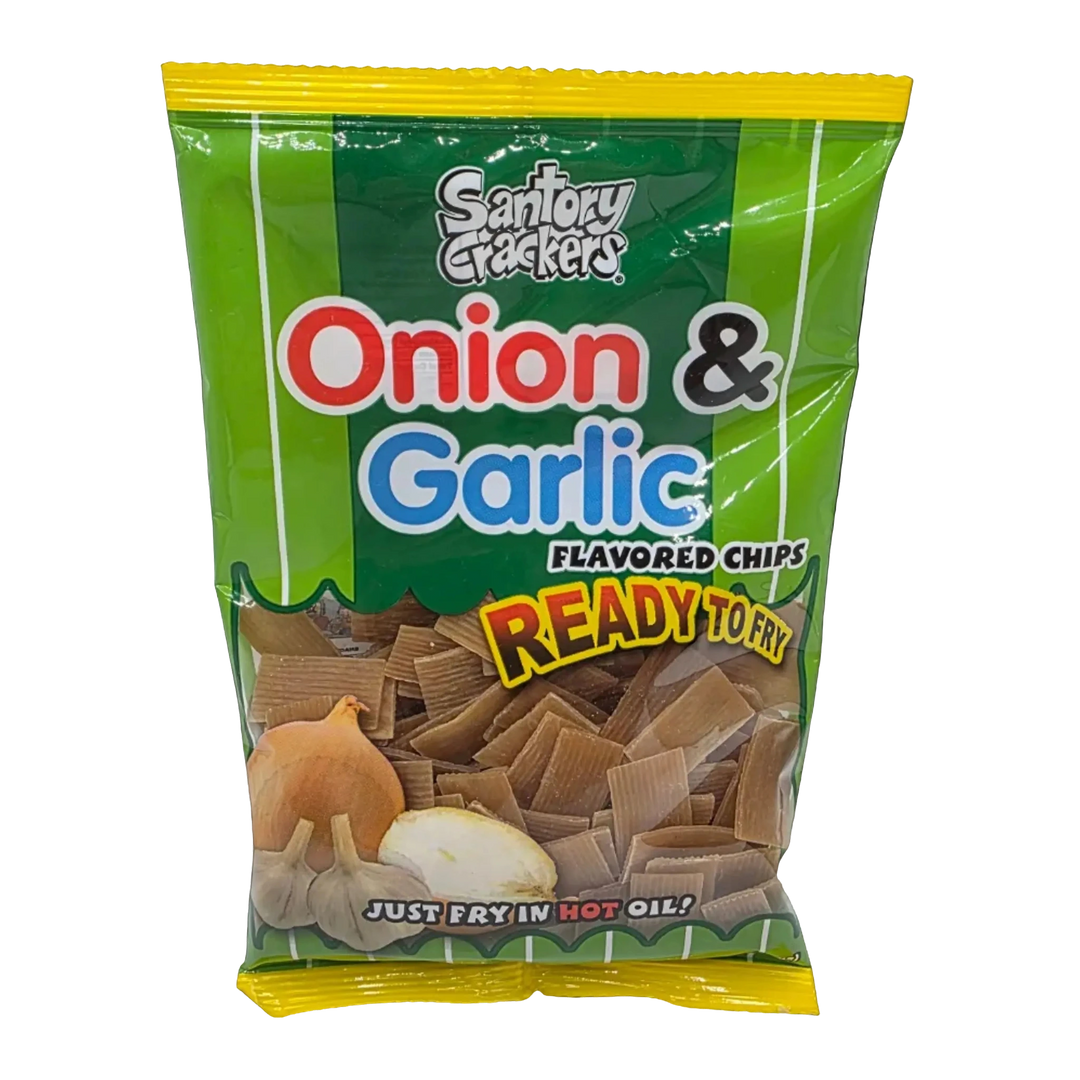 Santory Crackers Onion & Garlic Flavored Chips Ready to Fry - 200g