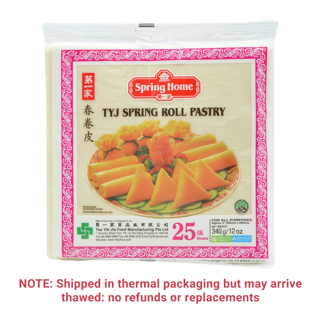 Spring Home TYJ Spring Roll Pastry (25 Sheets) - 12 oz