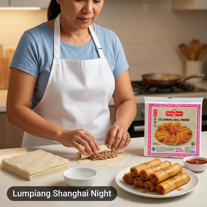 Rectangle Spring Pastry Spring Home TYJ Spring Roll Pastry (25 Sheets) - 12 oz – Lili Mart