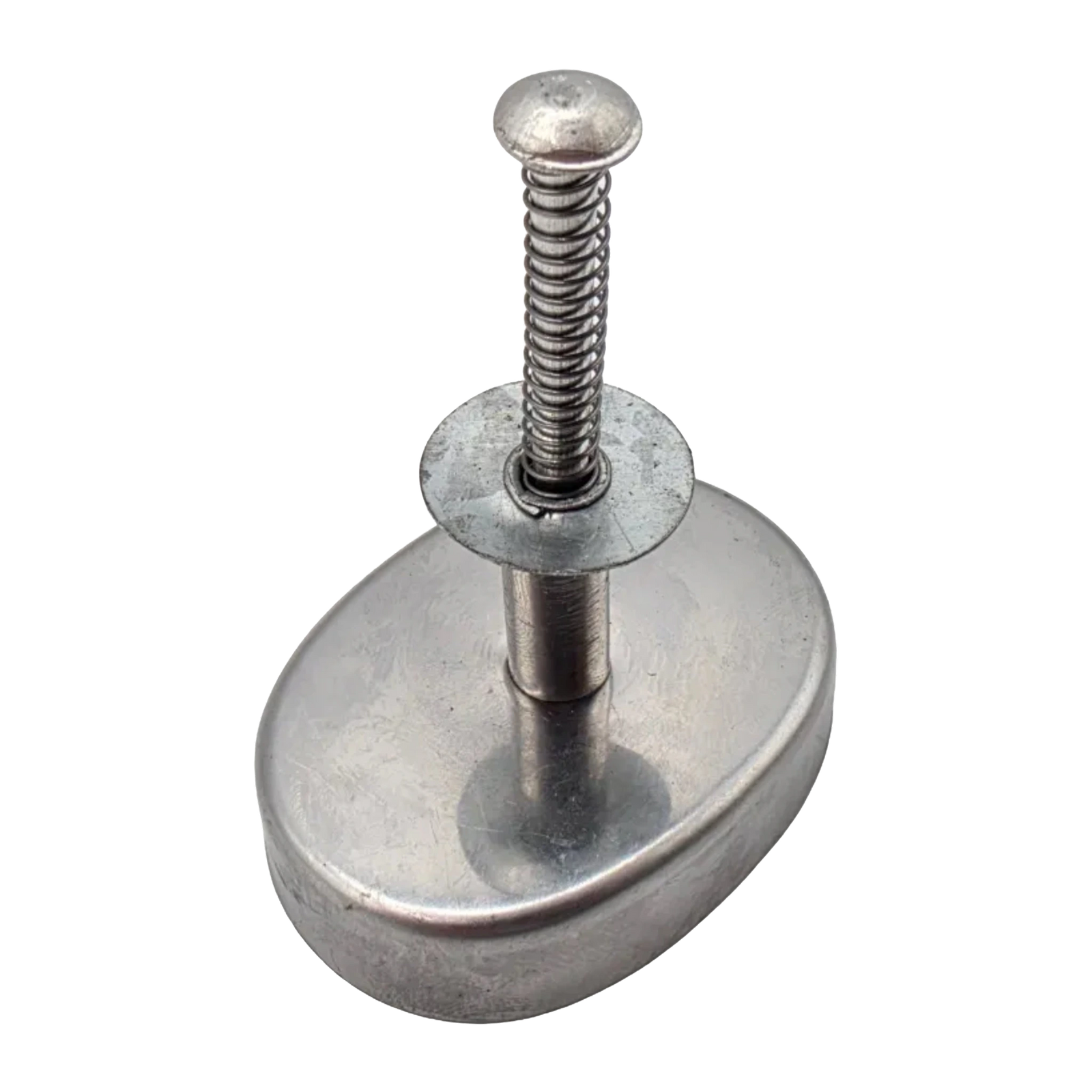 Stainless Polvoron Moulder - 1pc on a transparent background