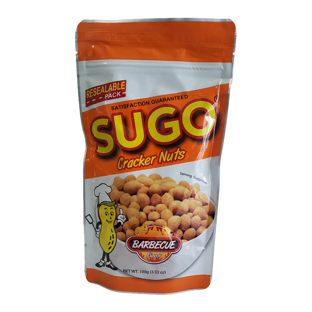 Sugo Cracker Nuts Barbecue Flavor - 100g