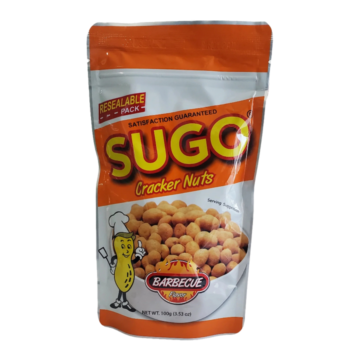 Sugo Cracker Nuts Barbecue Flavor - 100g