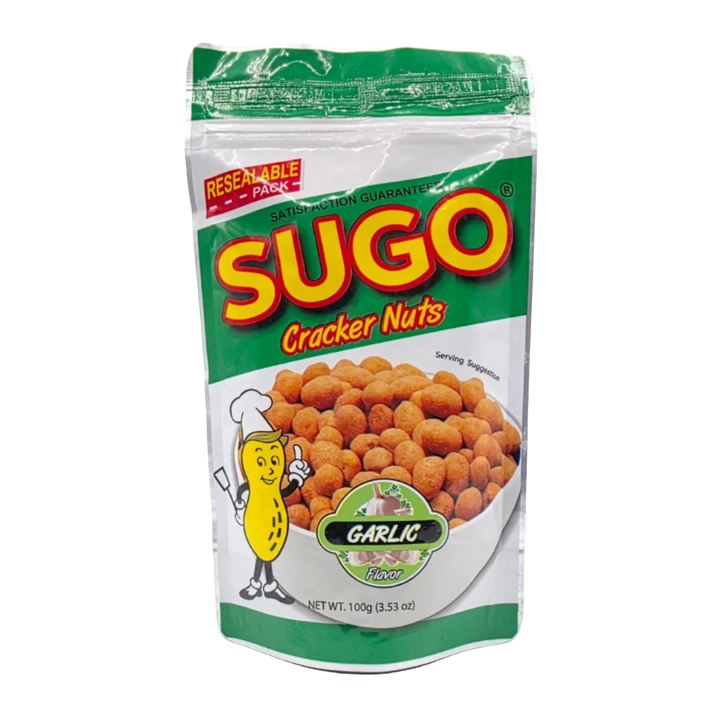 Sugo Cracker Nuts Garlic Flavor - 100g