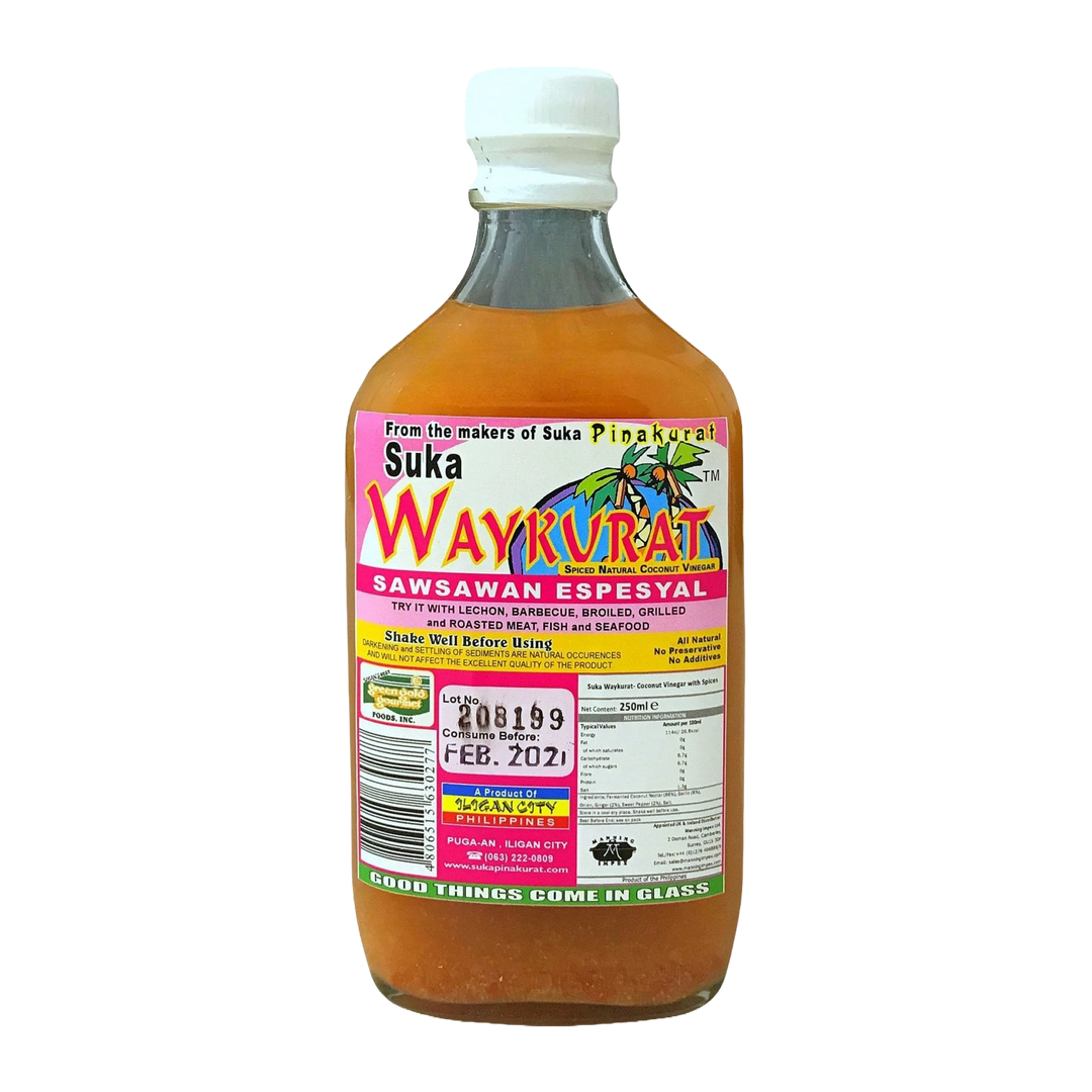 Suka Waykurat Spiced Natural Coconut Vinegar - 250mL