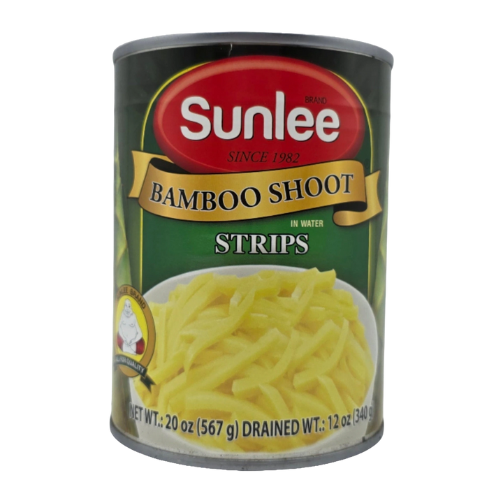Sunlee Bamboo Shoot in Water Strips - 20oz