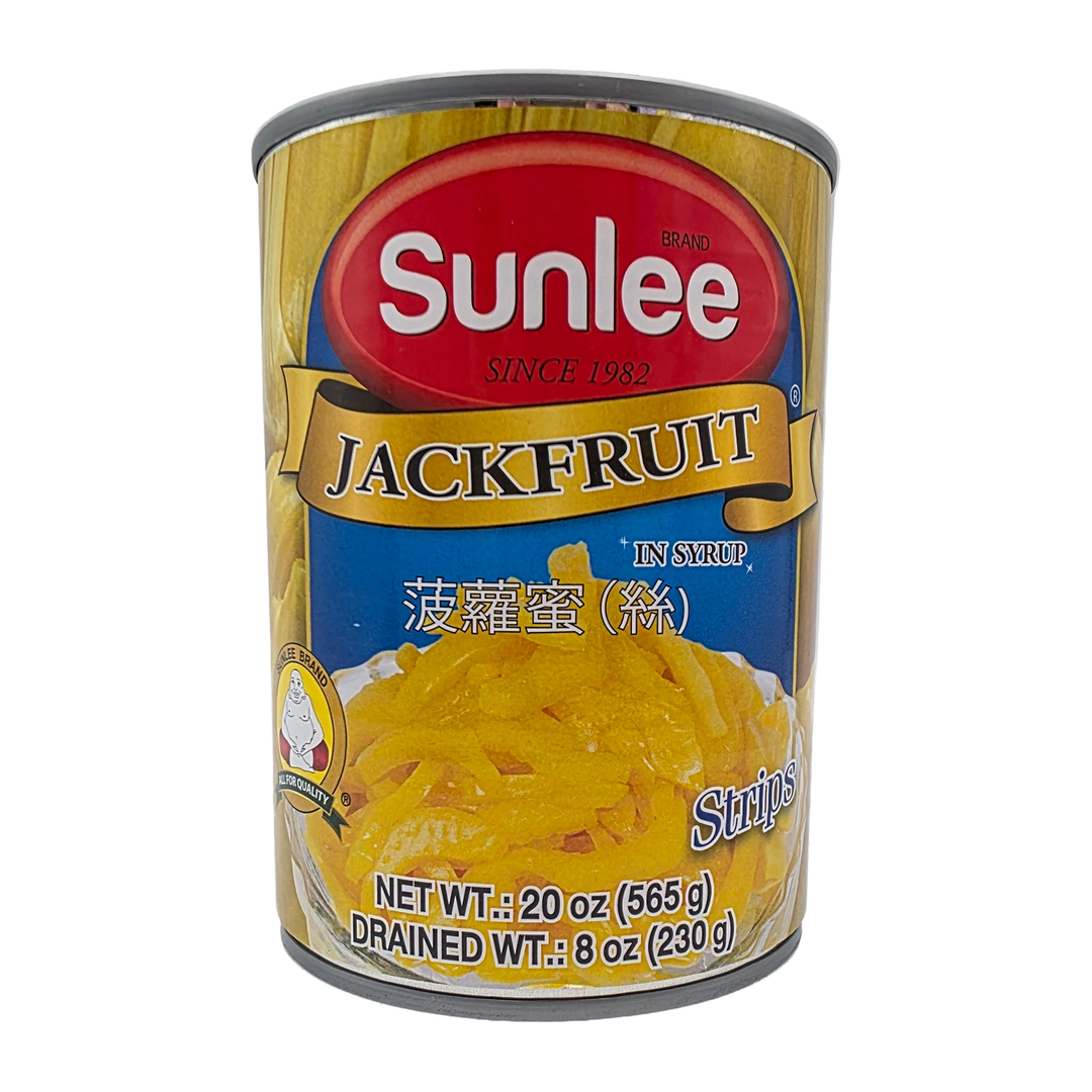 Sunlee Premium Quality Jackfruit in Syrup Strips - 20oz