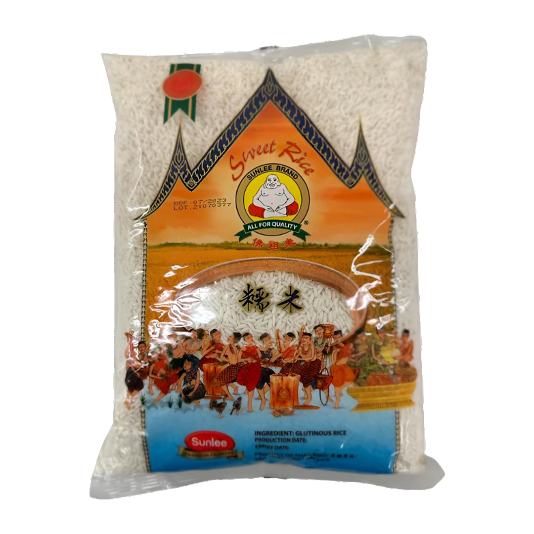 Sunlee Premium Quality Sweet Rice - 5lbs on a transparent background