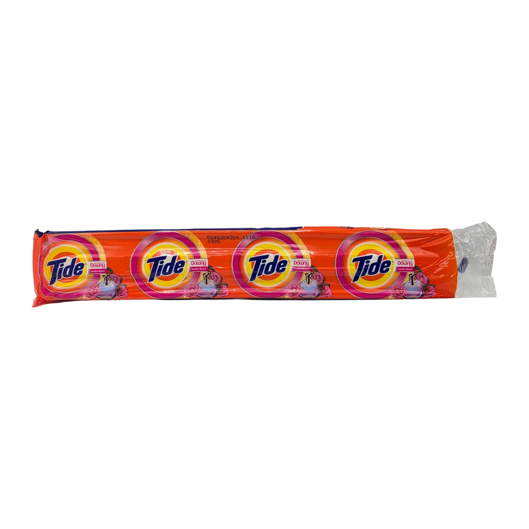 Tide with Freshness of Downy (Tide Garden Bloom) Long Bar - 380g on a transparent background