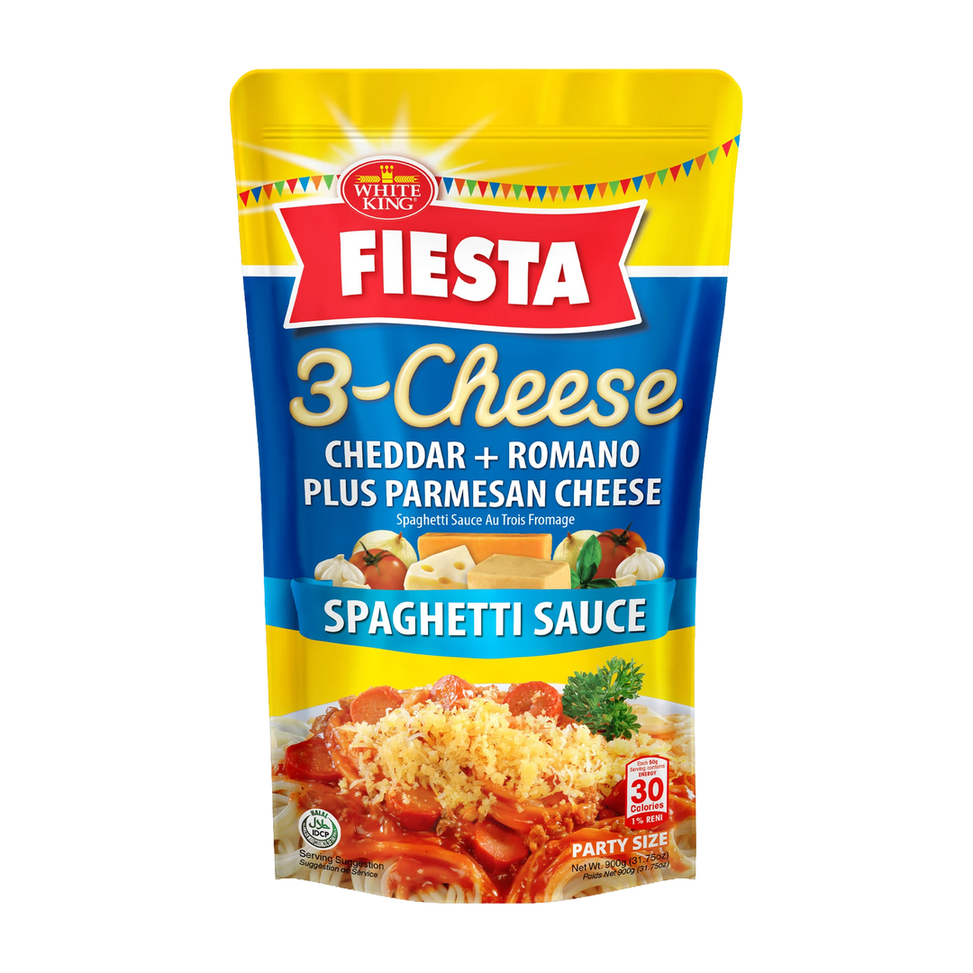 White King Fiesta 3-CheeseSpaghetti Sauce - 900g