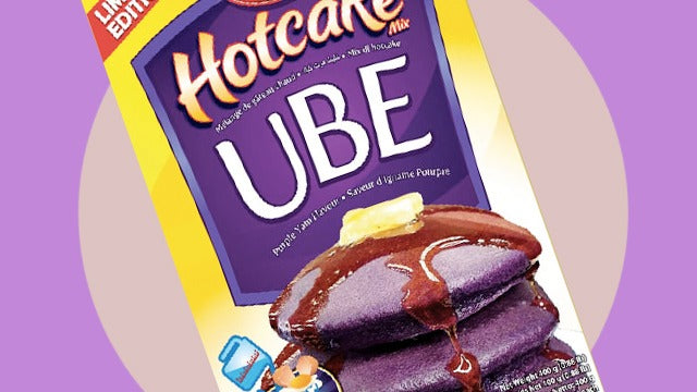 White King Hotcake Mix Ube Purple Yam Flavor - 400g